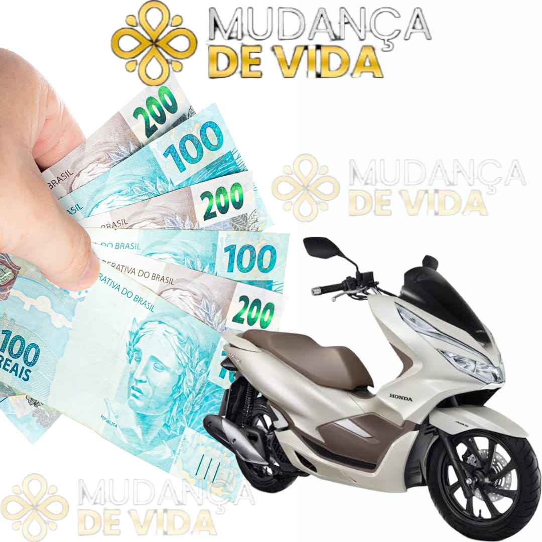 1° R$10.000,00 NA CONTA 2° MOTO PCX DLX